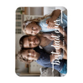 Foto van vaderdag Beste vader ooit Magneet (Verticaal)