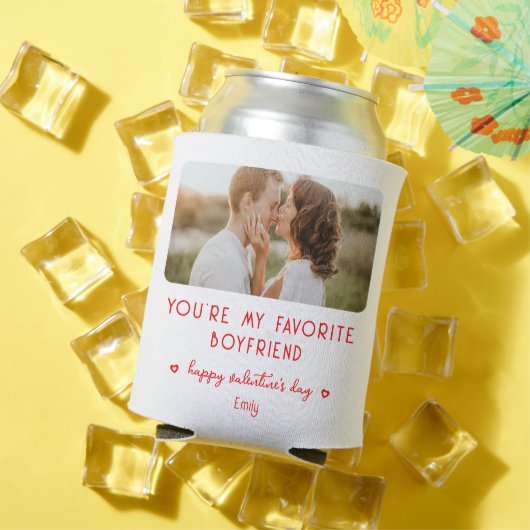 Foto van Valentijnsdag Je bent mijn favoriete vrie Blikjeskoeler (Insitu Zomer)