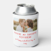 Foto van Valentijnsdag Je bent mijn favoriete vrie Blikjeskoeler (Blikje Voorkant)