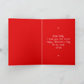 Foto van Valentijnsdag Je bent Mijn favoriete Vrie Kaart (Binnen)