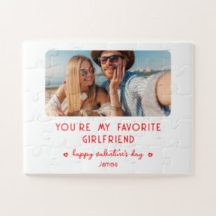 Foto van Valentijnsdag Je bent Mijn favoriete Vrie Legpuzzel