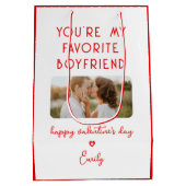 Foto van Valentijnsdag Je bent mijn favoriete vrie Medium Cadeauzakje (Achterkant)