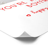 Foto van Valentijnsdag Je bent mijn favoriete vrie Poster (Hoek)