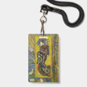 Foto van Van Gogh Badge (Voorzijde met lanyard)