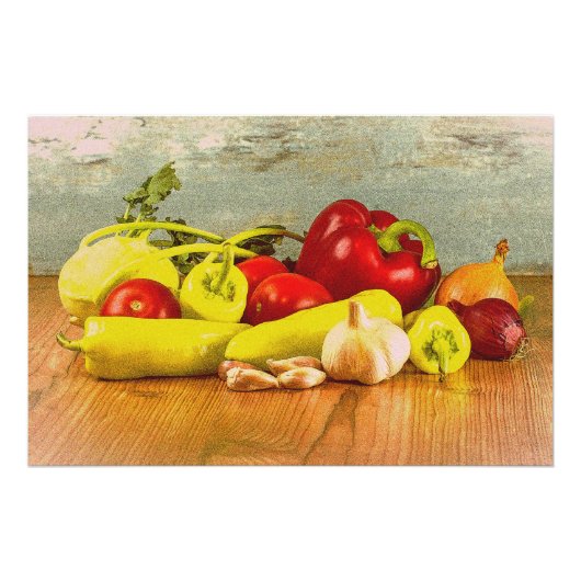 Foto van "Vegetables". Bestel nu Afdruk (Voorkant)