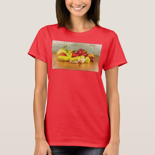 Foto van "Vegetables". Bestel nu T-shirt (Voorkant)