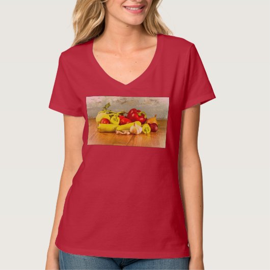 Foto van "Vegetables". Bestel nu T-shirt (Voorkant)
