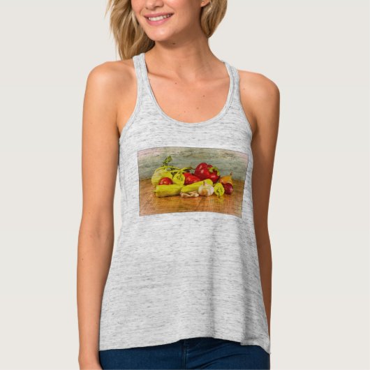 Foto van "Vegetables". Bestel nu Tanktop (Voorkant)