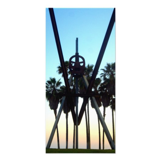 Foto van Venice Beach Sky California Afdruk (Voorkant)