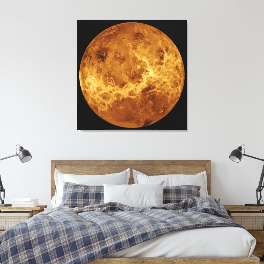 Foto van Venus Canvas Afdruk (Insitu (Slaapkamer))