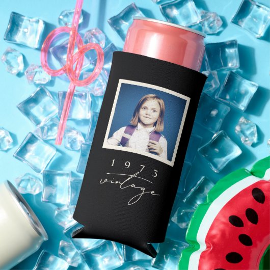 Foto van verjaardagsfeestdagen koelen seltzer blikjeskoeler (Insitu Zomer)