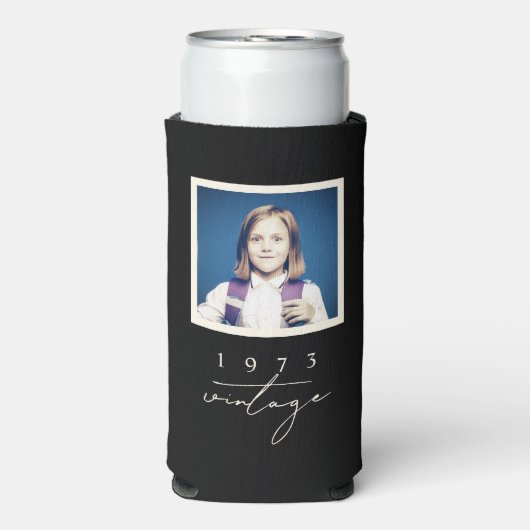 Foto van  verjaardagsfeestdagen koelen seltzer blikjeskoeler (Seltzer Voorkant)