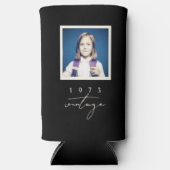 Foto van verjaardagsfeestdagen koelen seltzer blikjeskoeler (Voorkant)