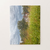 Foto van verlaten huis legpuzzel (Verticaal)