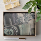 Foto van verlaten oude auto tissuepapier (Geschenk)