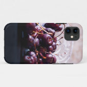 Foto van verse rode kersen Case-Mate iPhone case (Achterkant (horizontaal))