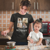 Foto van vier families We houden van je mama T-shirt