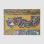 Foto van Vincent Willem van Gogh Tissuepapier<br><div class="desc">Vincent Willem van Gogh (Nederlands): 30 maart 1853 - 29 juli 1890) was een post-impressionistische schilder. Hij was een Nederlandse kunstenaar wiens werk een verreikende invloed had op de 20e-eeuwse kunst. Zijn productie omvat portretten, zelfportretten, landschappen en nog steeds het leven van cypersen, tarwevelden en zonnebloemen. Hij tekende als kind,...</div>