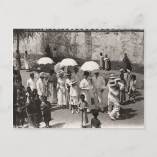 Foto van Vintage, Europeanen in het buitenland 188 Briefkaart