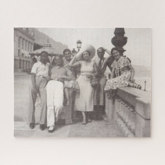 Foto van Vintage: Franse Riviera 1930 Legpuzzel