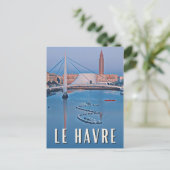 Foto van Vintage Havre Briefkaart (Staand voorkant)