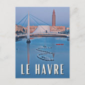 Foto van Vintage Havre Briefkaart (Voorkant)