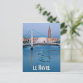 Foto van Vintage Havre Briefkaart (Staand voorkant)