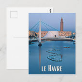 Foto van Vintage Havre Briefkaart (Voorkant / Achterkant)