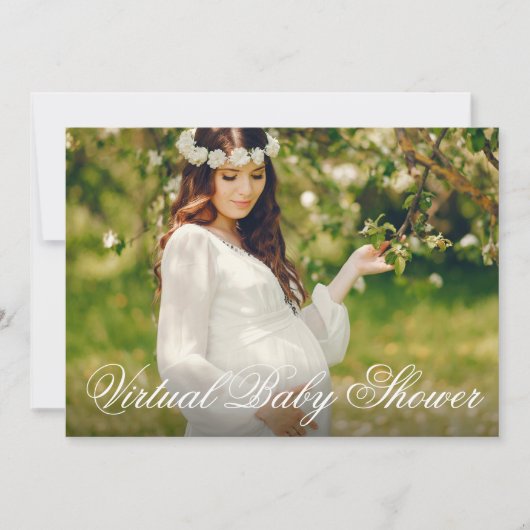 Foto van Virtual Baby shower Mam Kaart (Voorkant)