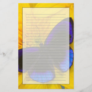 Foto van vlinder briefpapier