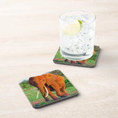 Foto van volwassen Afrikaanse olifant Bier Onderzetter (Rechterzijde)