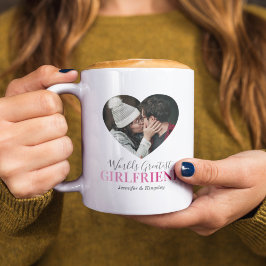 Foto van vriendin Hart Cadeau Koffiemok