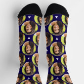 Foto van Vriendin voor Boyfriend Fun Dark Blue Sokken (Top)