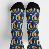 Foto van Vriendin voor Boyvriend Blue Kerstmis Sokken (Top)