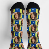 Foto van Vriendin voor Boyvriend Blue Socks Sokken (Top)