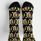 Foto van Vriendin voor Boyvriend Hearts Black Sokken (Top)