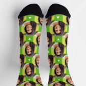Foto van Vriendin voor Boyvriend Sporty Green Sokken (Top)