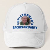 Foto van vrijgezellenfeest voor mannen trucker pet (Voorkant)