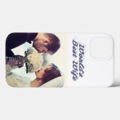 Foto van vrouw grijs Case-Mate iPhone case (Achterkant (horizontaal))