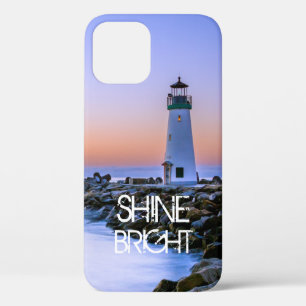 Foto van vuurtorenpasta Sunset Rocky Beach Case-Mate iPhone Case