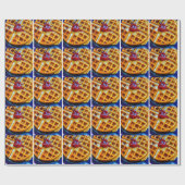 Foto van Waffle Cadeaupapier (Vlak)
