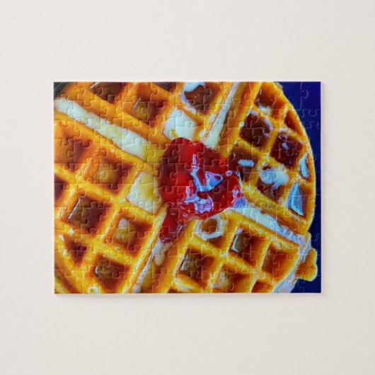 Foto van Waffle Legpuzzel (Horizontaal)