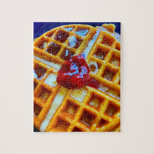 Foto van Waffle Legpuzzel (Verticaal)