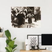 Foto van Warschau Ghetto Uprising van Jurgen Stroo Poster (Thuiskantoor)