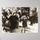 Foto van Warschau Ghetto Uprising van Jurgen Stroo Poster (Voorkant)