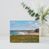 Foto van Watergate Bay Newquay Cornwall Briefkaart (Staand voorkant)