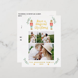 Foto van waterverf 3 van Nutcracker Folie Feestdagen Briefkaart