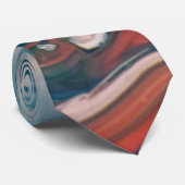 Foto van waterverfschilderij sluiten stropdas (Opgerold)