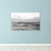 Foto van Wenatchee, WA Town Uitzicht en Orchard Canvas Afdruk (Insitu (Houten vloer))