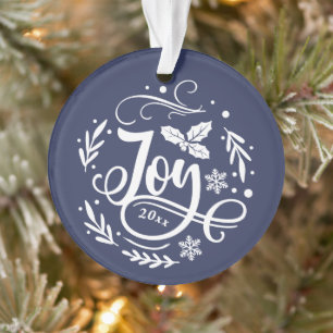 Foto van Whimsical Joy Festive Holiday Ornament